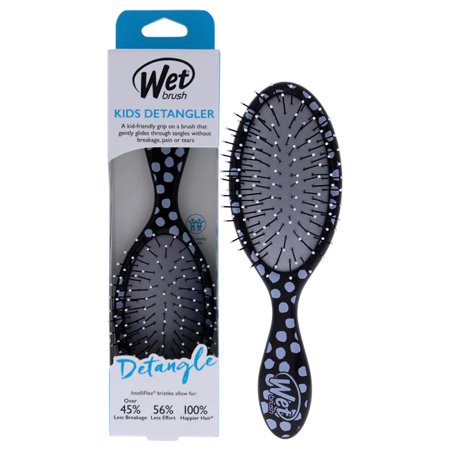 Wet Brush Kids Detangler Brush - Polka Dot by Wet Brush for Kids - 1 Pc Hair Brush - Olabens