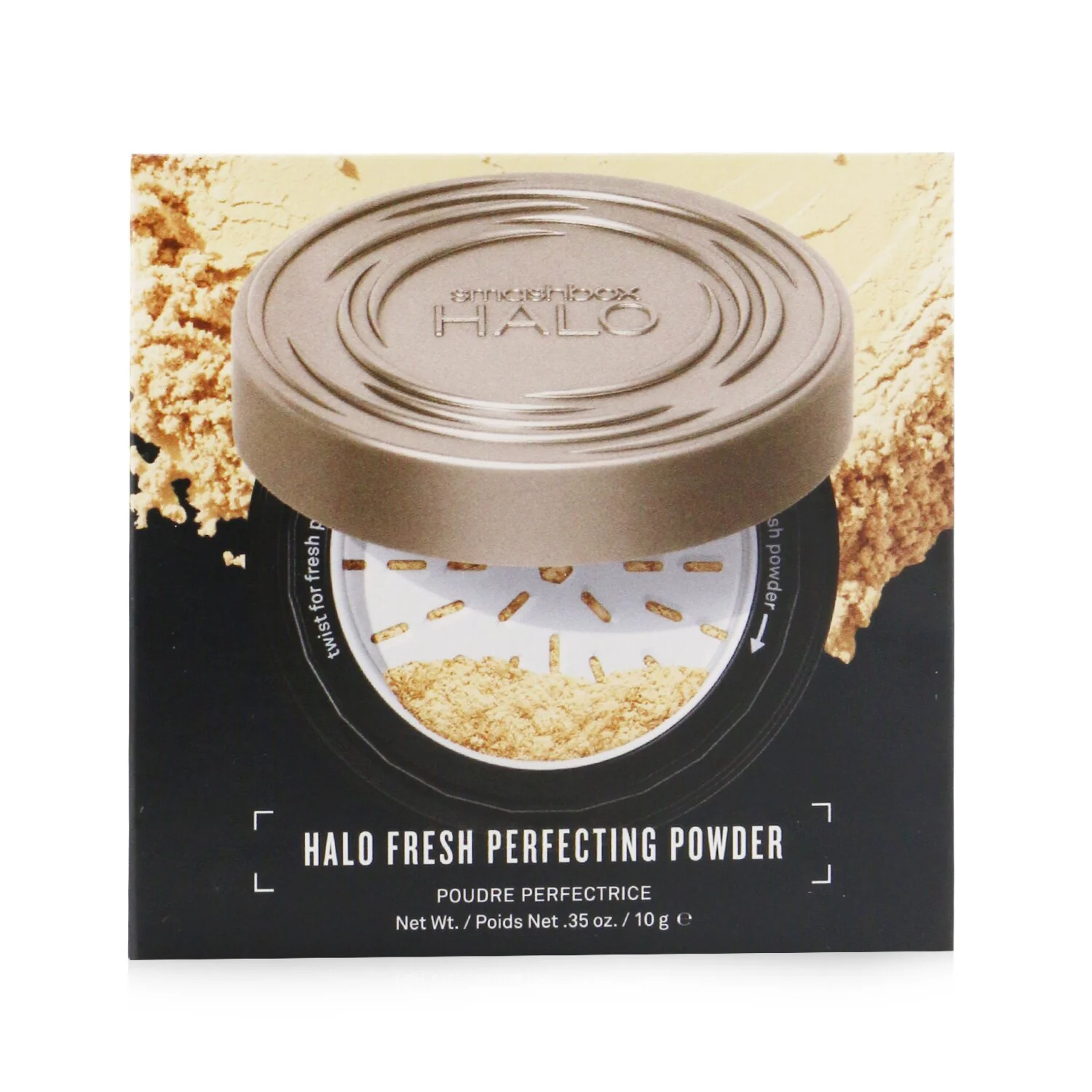 Smashbox Halo Fresh Perfecting Powder - # Medium/Tan  10g/0.35oz - Olabens