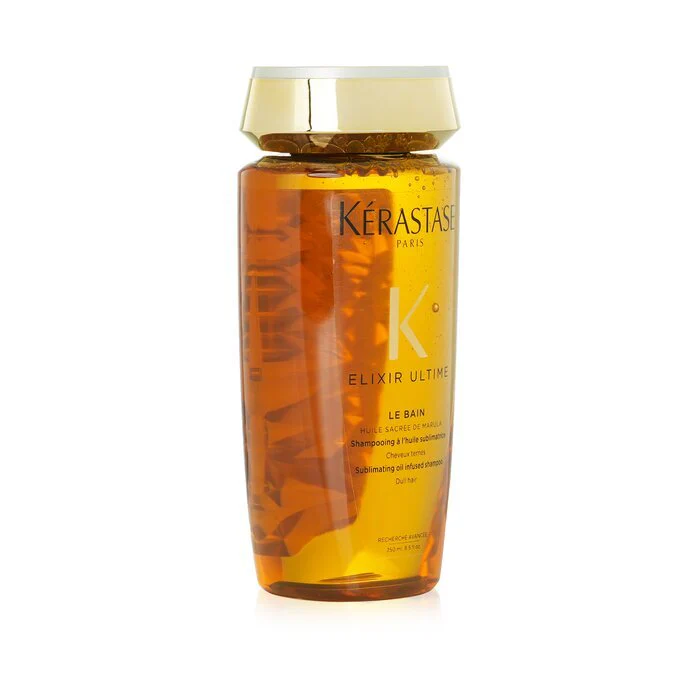 Kerastase Elixir Ultime Le Bain Sublimating Oil Infused Shampoo (Dull Hair) 250ml/8.5oz - Olabens