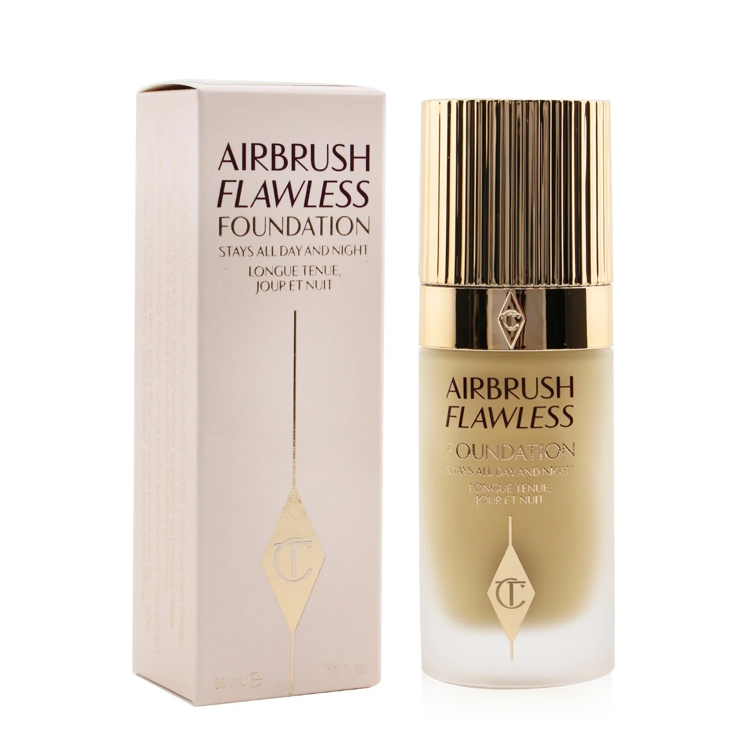 Charlotte Tilbury Airbrush Flawless Foundation - # 8 Warm  30ml/1oz - Olabens