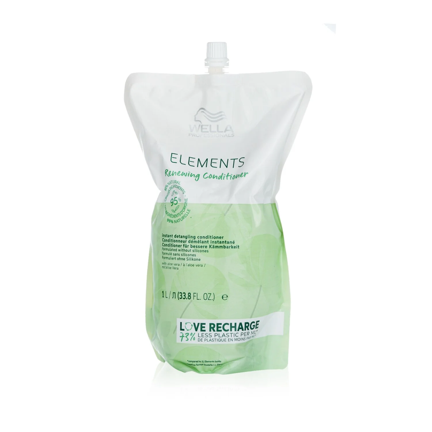 Wella Elements Renewing Conditioner (Refill Pouch)  1000ml/33.8oz - Olabens