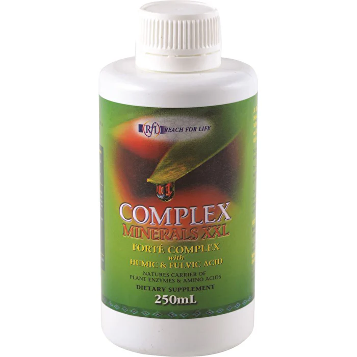 Reach For Life Complex Minerals XXL with Humic & Fulvic Acid 250ml - Olabens