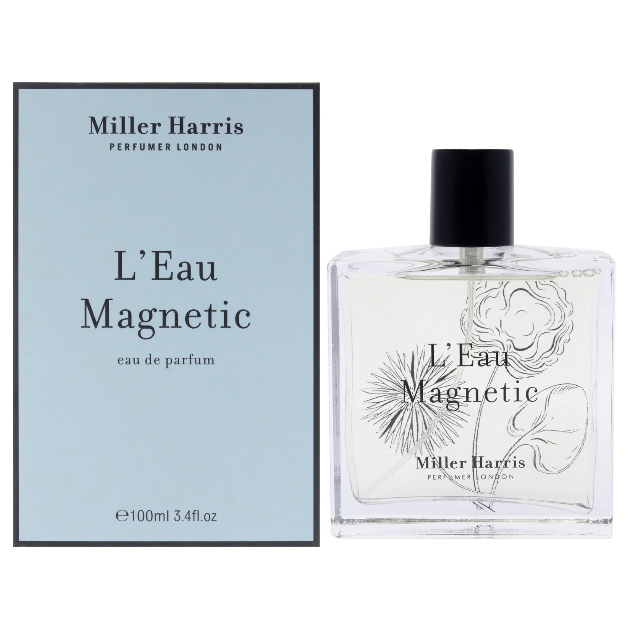 LEau Magnetic by Miller Harris for Unisex - 3.4 oz EDP Spray - Olabens