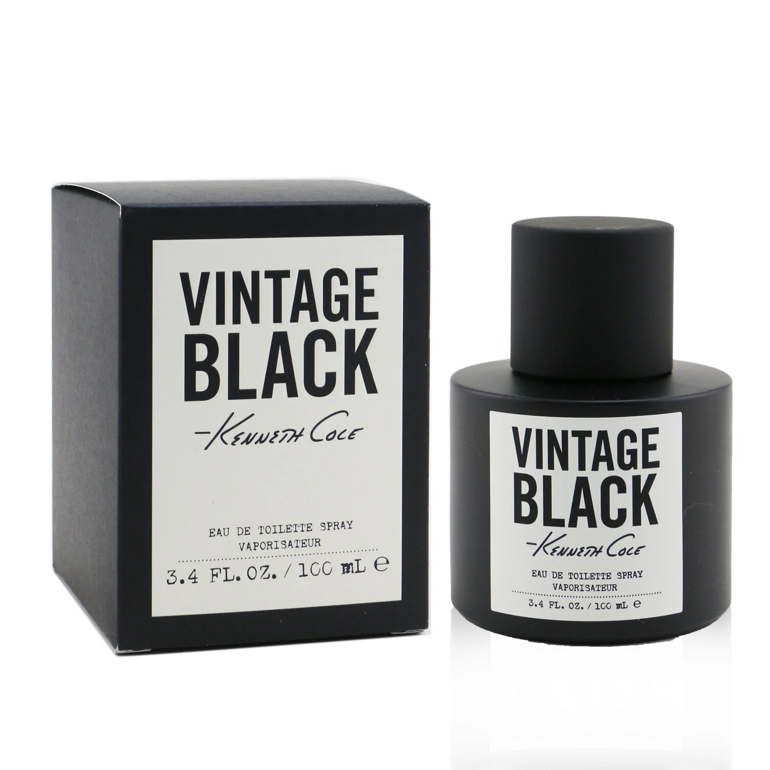 Kenneth Cole Vintage Black Eau De Toilette Spray  100ml/3.3oz - Olabens