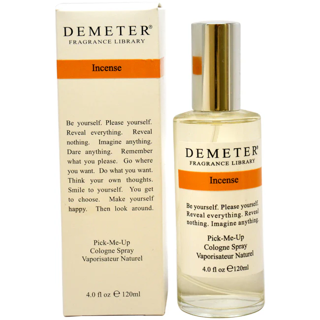 Demeter Incense by Demeter for Women - 4 oz cologne Spray - Olabens