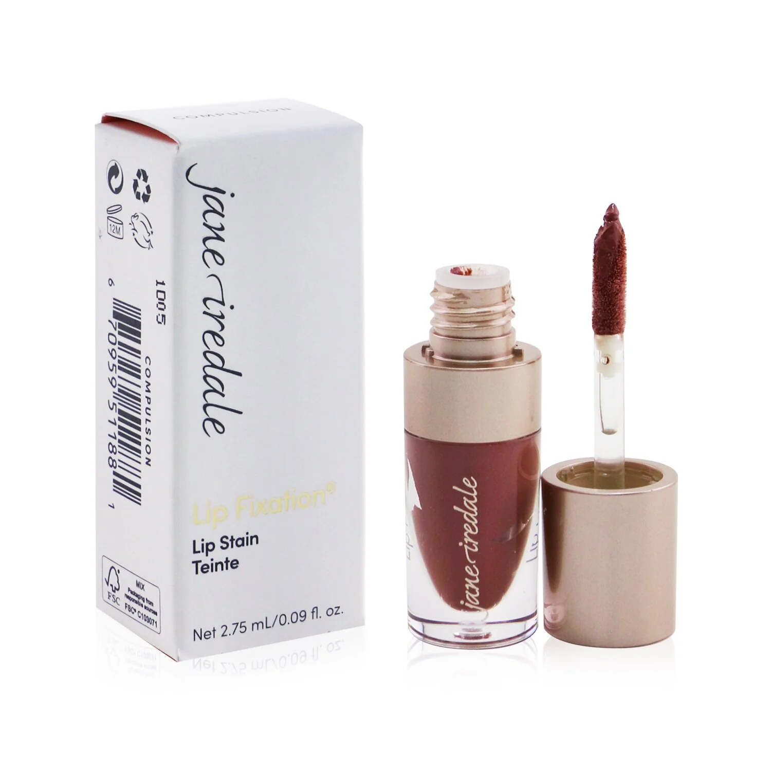 Jane Iredale Beyond Matte Lip Fixation Lip Stain - # Compulsion  2.75ml/0.09oz - Olabens