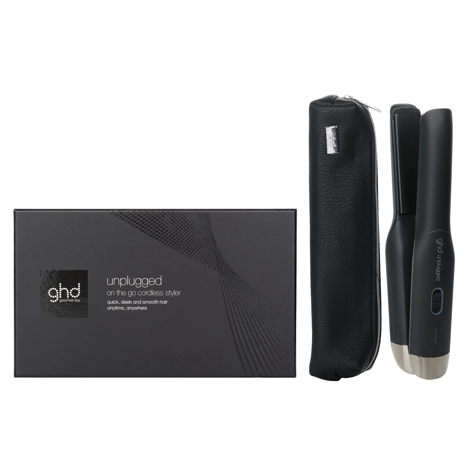 GHD Unplugged On The Go Cordless Styler - # Black  1pc - Olabens