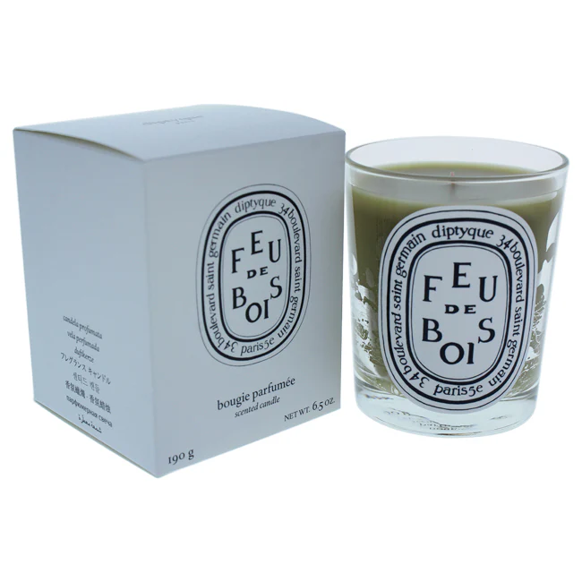 Feu De Bois Scented Candle by Diptyque for Unisex - 6.5 oz Candle - Olabens