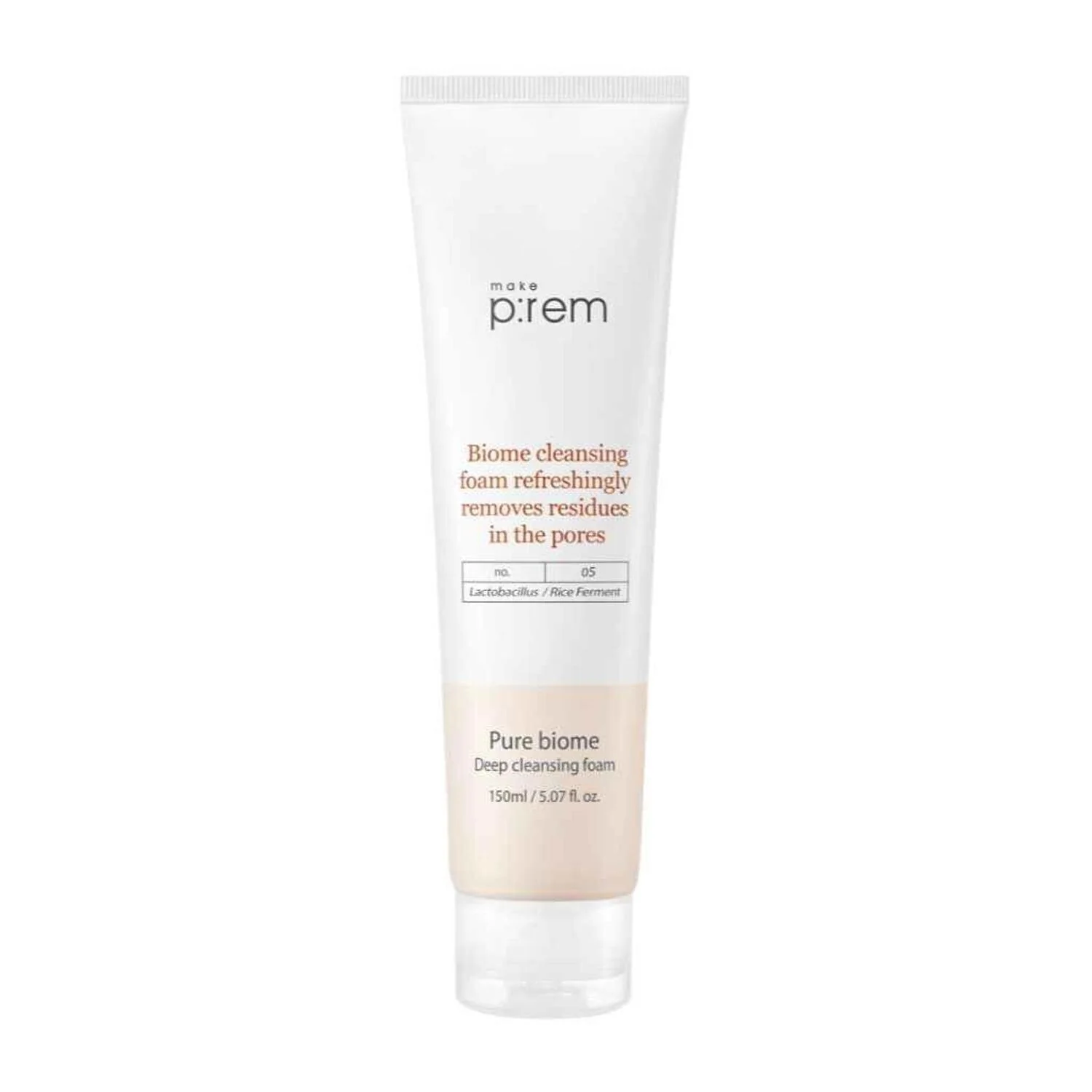 make p:rem Pure biome deep Cleansing foam 150ml  150ml - Olabens