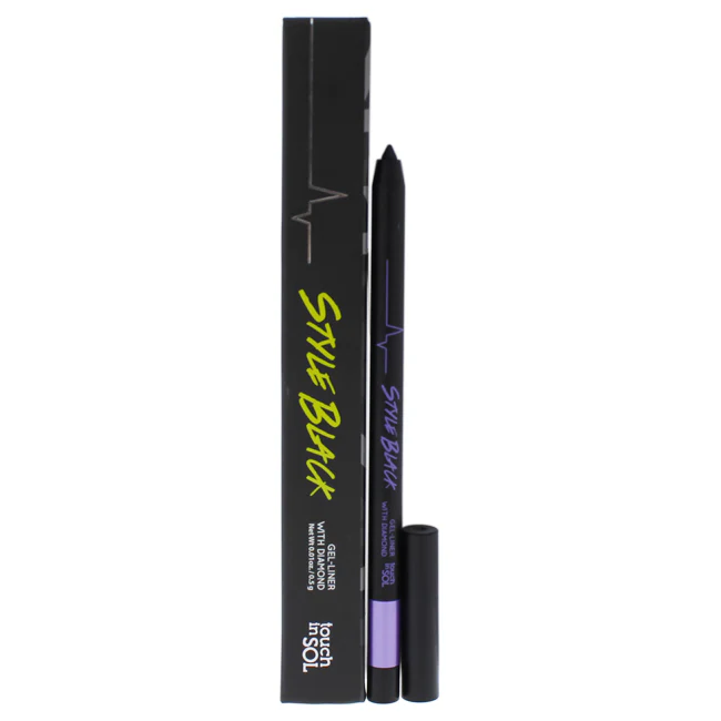 Touch In Sol Style Black Gel-Liner With Diamond - 06 Purple Amethyst by Touch In Sol for Women - 0.01 oz Eyeliner - Olabens