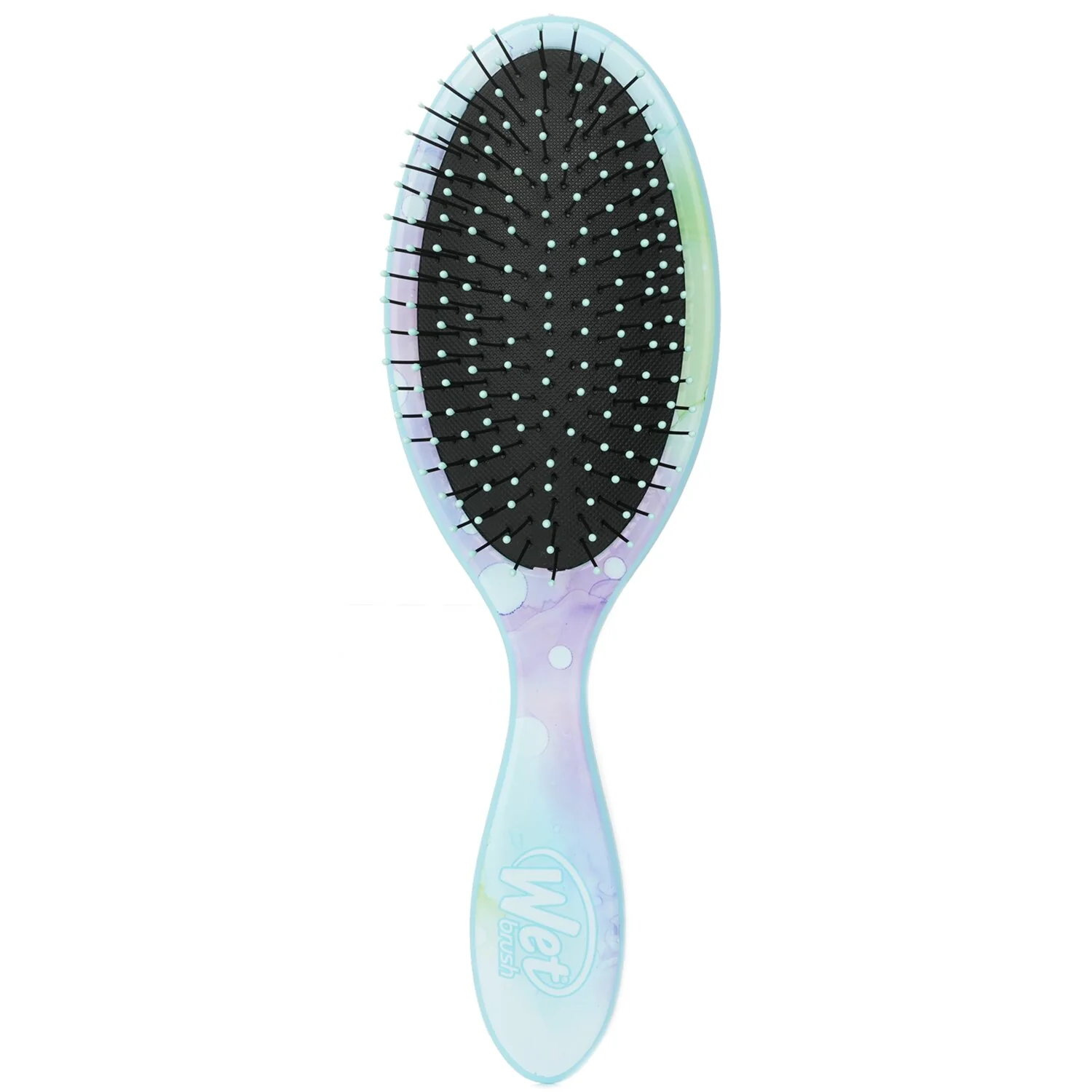 Wet Brush Original Detangler Colorwash Splatter - # Light Blue  1pc - Olabens