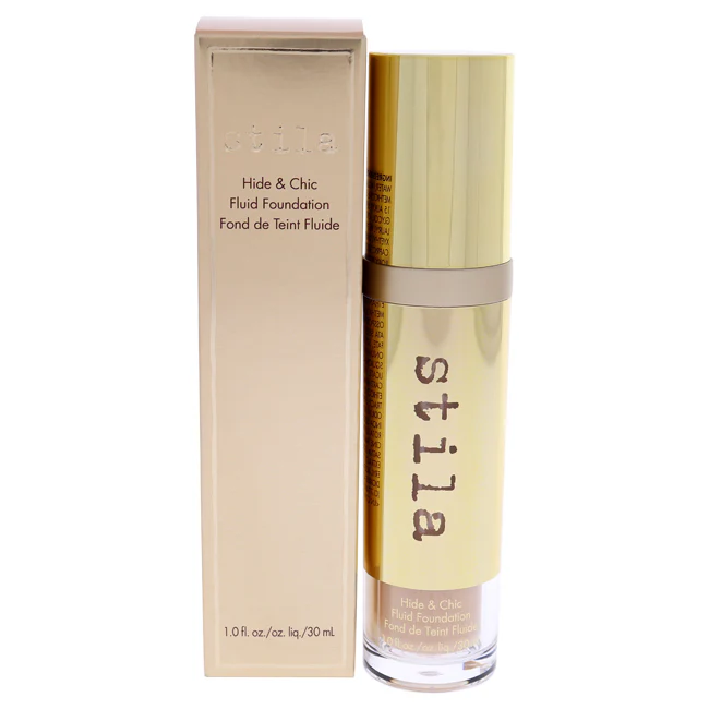 Stila Hide and Chic Fluid Foundation - 2 Light by Stila for Women - 1 oz Foundation - Olabens