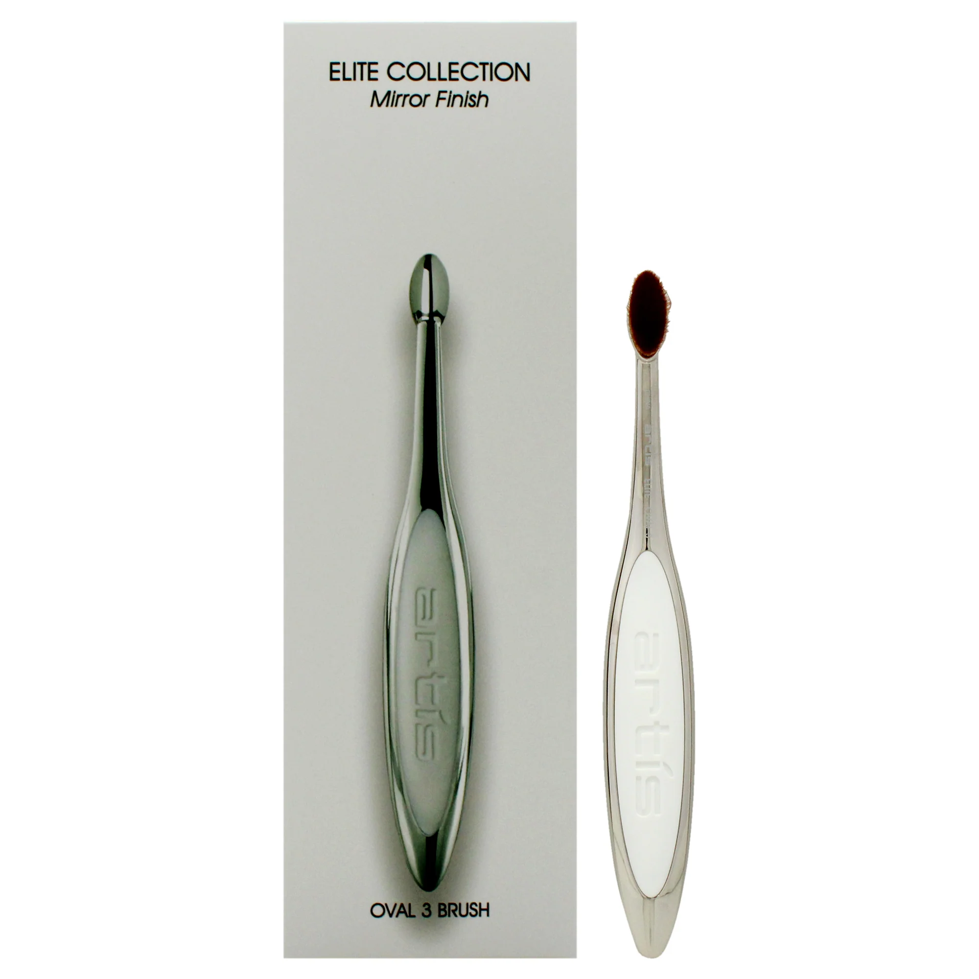 Elite Collection Oval 3 Brush - Mirror by Artis for Women - 1 Pc Brush - Olabens