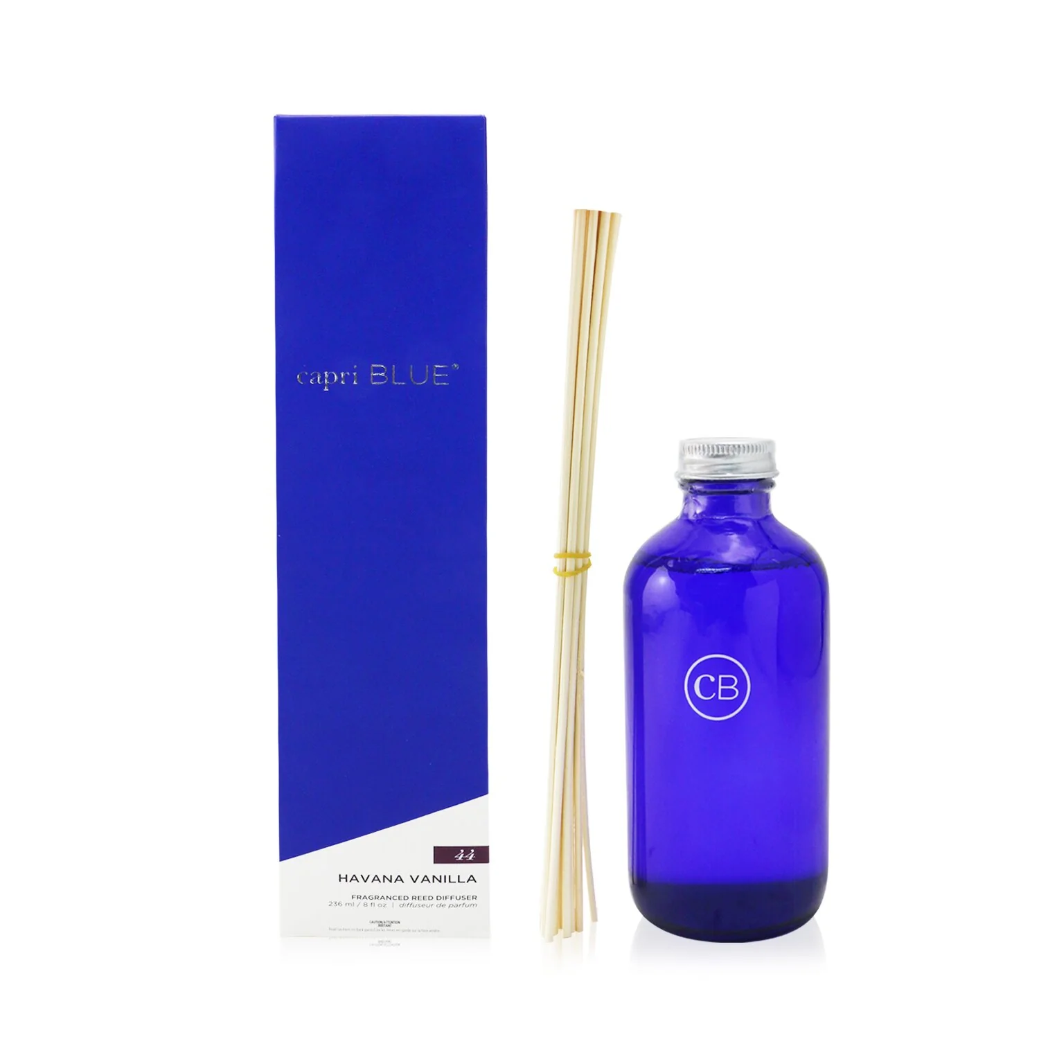 Capri Blue Signature Reed Diffuser - Havana Vanilla  236ml/8oz - Olabens