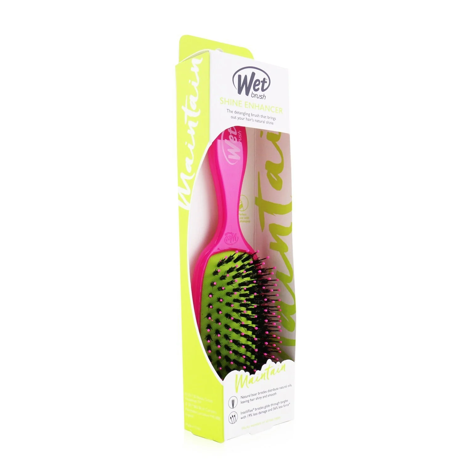 Wet Brush Shine Enhancer - # Pink  1pc - Olabens