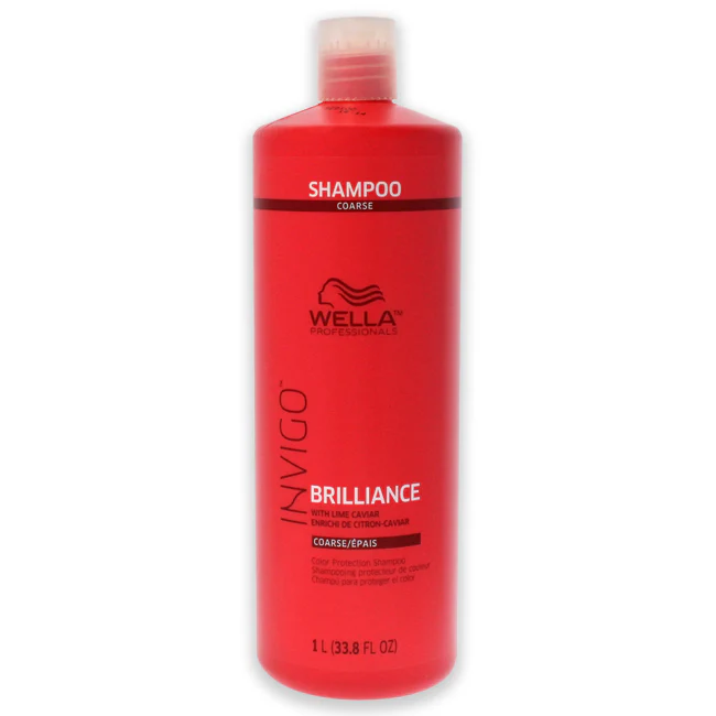 Invigo Brilliance Shampoo For Coarse Hair by Wella for Unisex - 33.8 oz Shampoo - Olabens