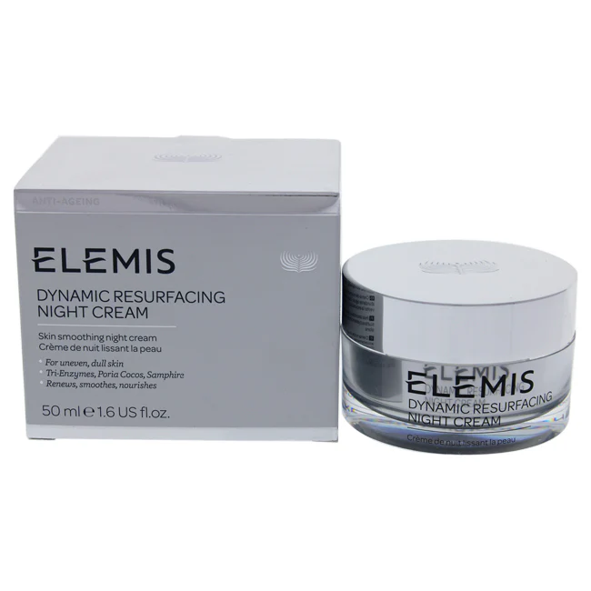 Dynamic Resurfacing Night Cream by Elemis for Women - 1.6 oz Cream - Olabens