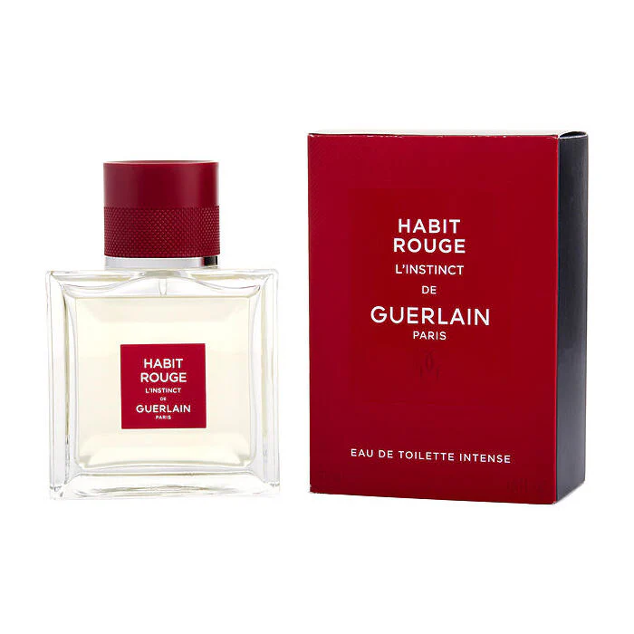 Guerlain Habit Rouge L'instinct Eau De Toilette Intense Spray 50ml/1.7oz - Olabens