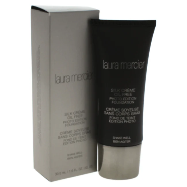 Laura Mercier Silk Creme Oil-Free Photo Edition Foundation - Rose Ivory by Laura Mercier for Women - 1 oz Foundation - Olabens