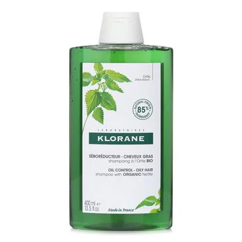 Klorane Shampoo with Organic Nettle (Oil Control Oily Hair)  400ml/13.5oz - Olabens