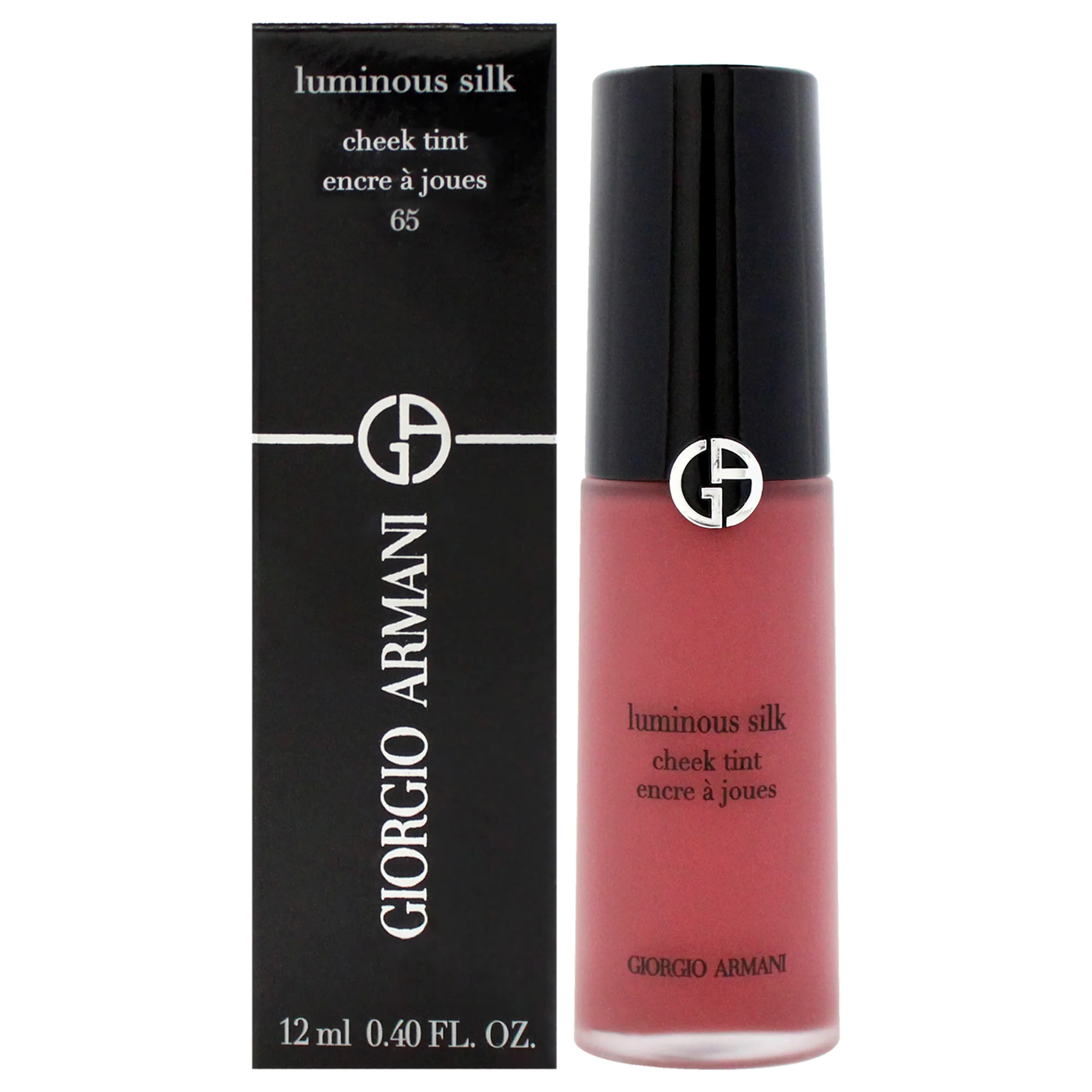 Luminous Silk Cheek Tint - 65 Intense Berry by Giorgio Armani for Women - 0.6 oz Blush - Olabens