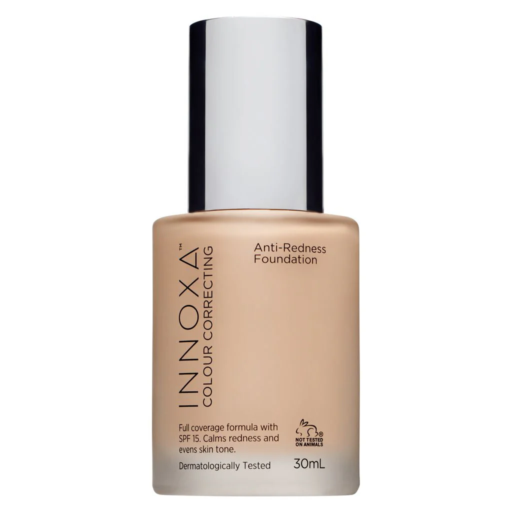 Innoxa Anti-Redness Foundation 30ml - Ivory - Olabens