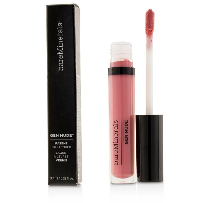 BareMinerals Gen Nude Patent Lip Lacquer - # Can't Even 3.7ml/0.12oz - Olabens
