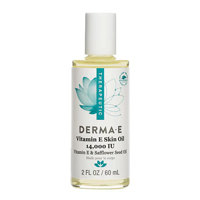 Derma E DermaE Therapeutic Vitamin E Skin Oil (14,000IU) with Vitamin E & Safflower Seed Oil 60ml - Olabens