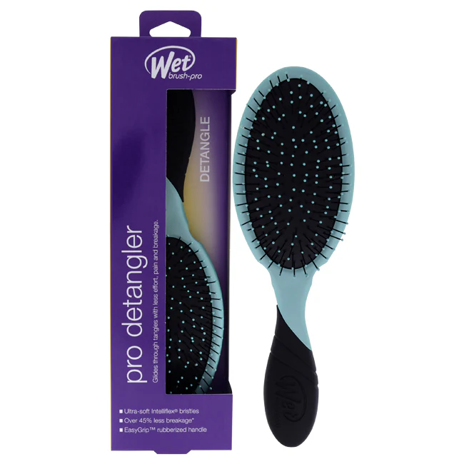 Wet Brush Pro Detangler Brush - Purist Blue by Wet Brush for Unisex - 1 Pc Hair Brush - Olabens