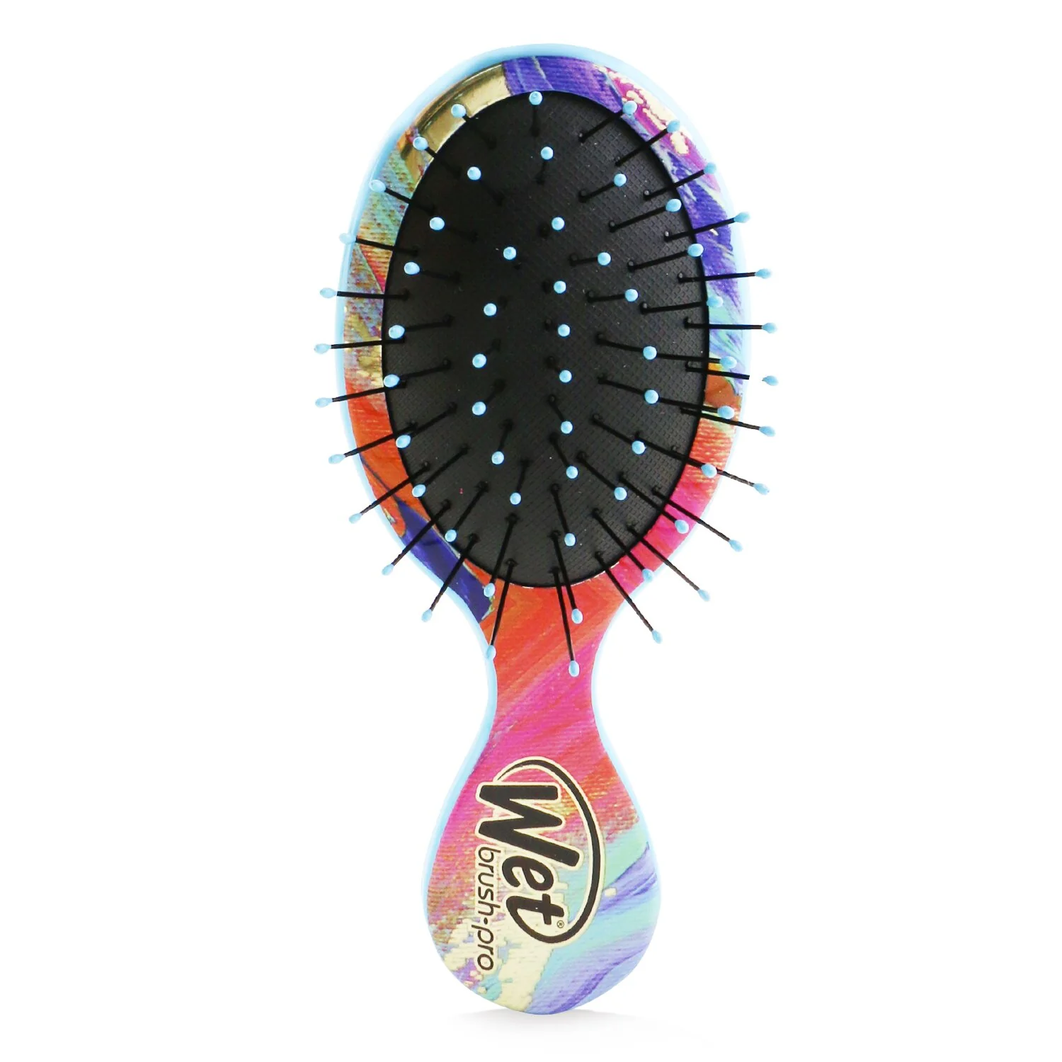 Wet Brush Pro Mini Detangler Bright Future - # Teal  1pc - Olabens