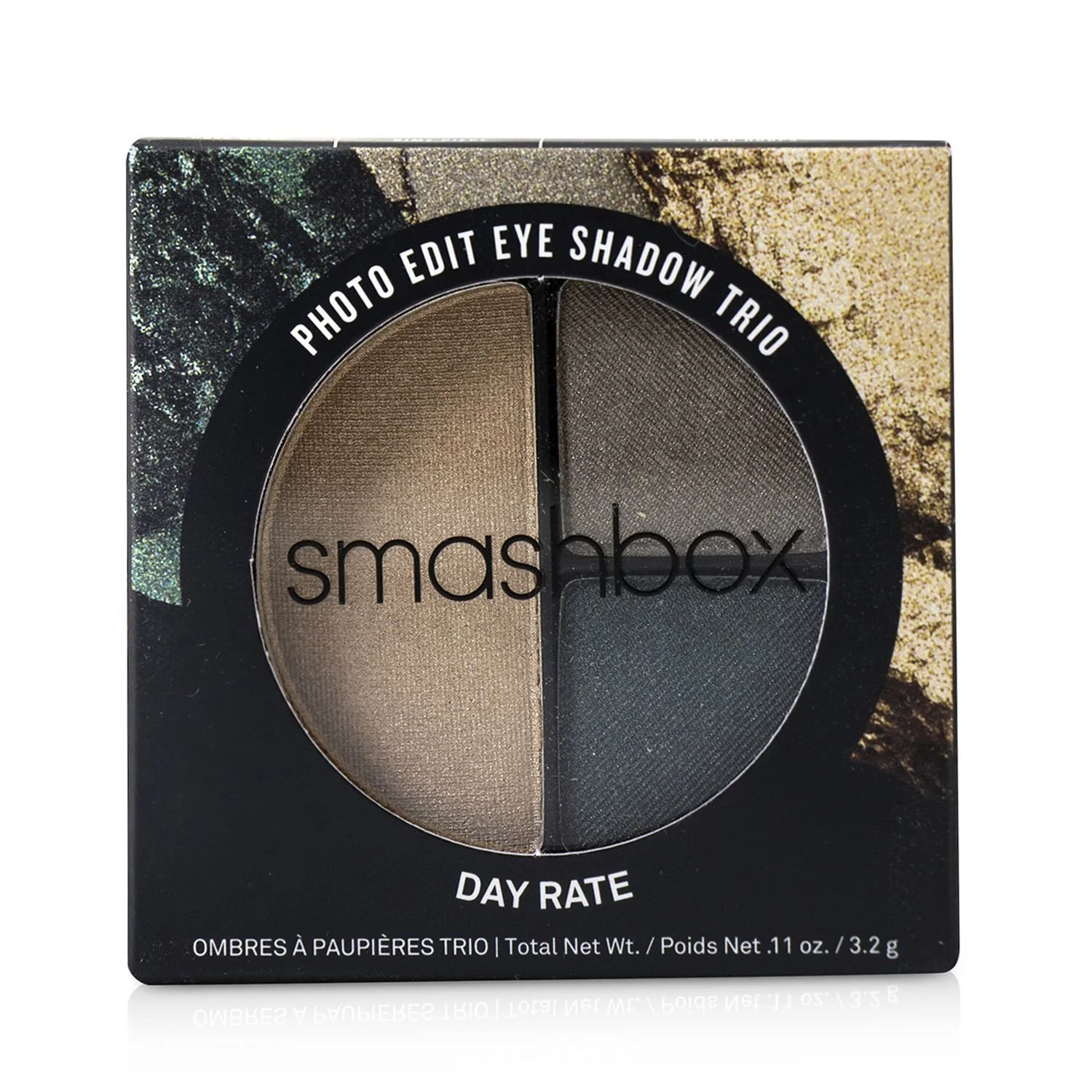 Smashbox Photo Edit Eye Shadow Trio - # Punked (Blackout, Punked, Rock Icon)  3.2g/0.11oz - Olabens