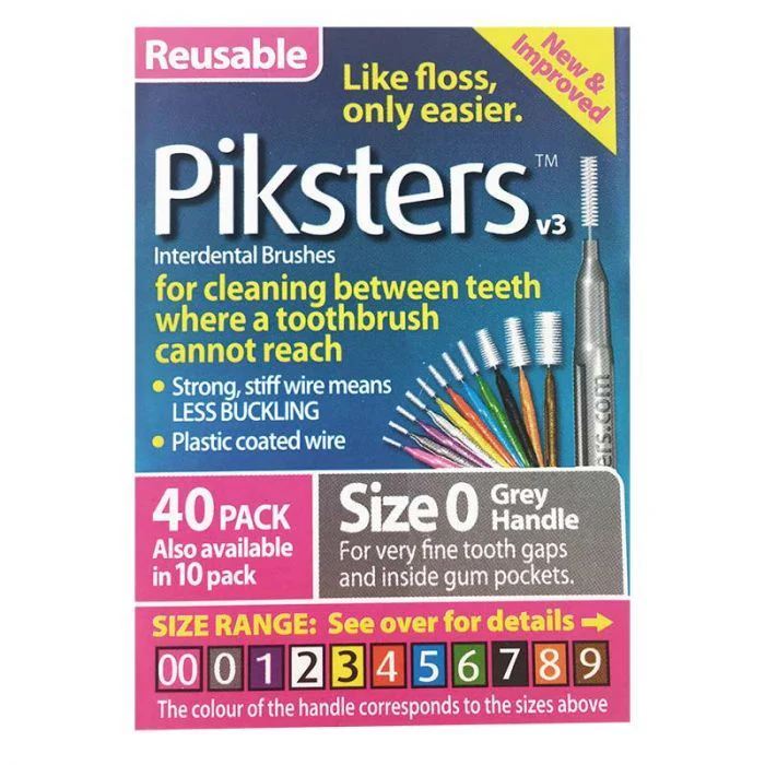 Piksters Interdental Brush 0 40 Pack - Olabens