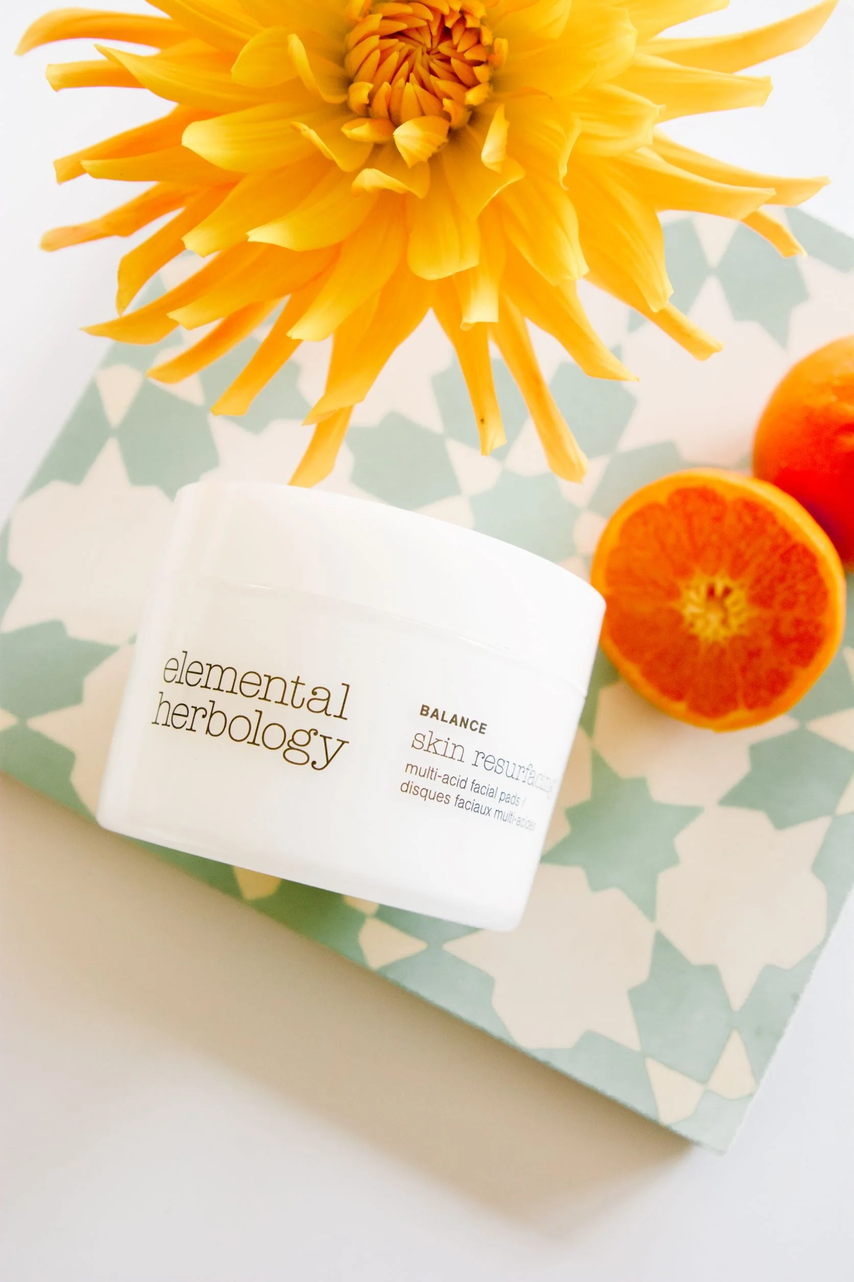 Elemental Herbology Skin Resurfacing Multi-Acid Facial Pads 40X2g - Olabens