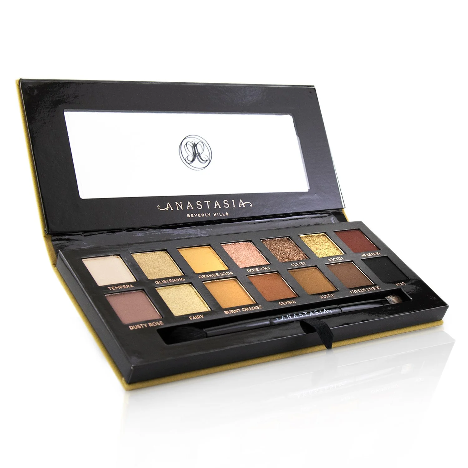 Anastasia Beverly Hills Soft Glam Eye Shadow Palette (14x Eyesahdow, 1x Duo Shadow Brush) - Olabens