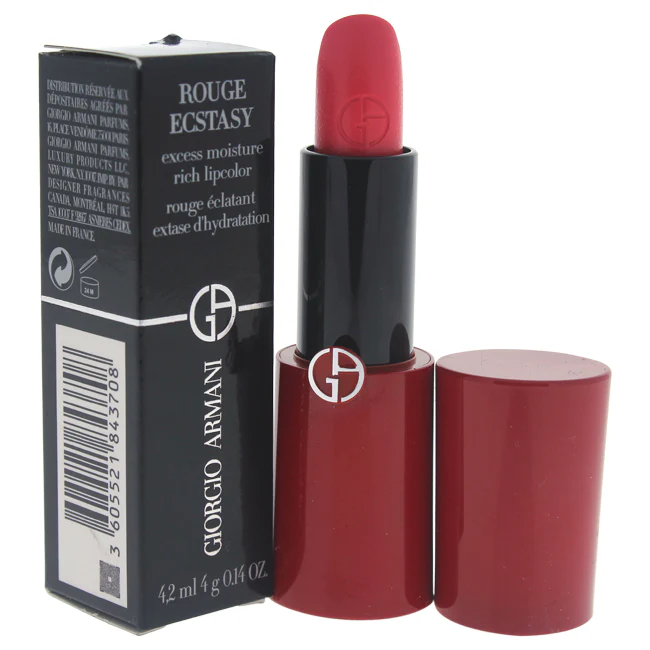 Giorgio Armani Rouge Ecstasy Excess Moisture Rich Lipcolor - # 500 Eccentrico by Giorgio Armani for Women - 0.14 oz Lipstick - Olabens