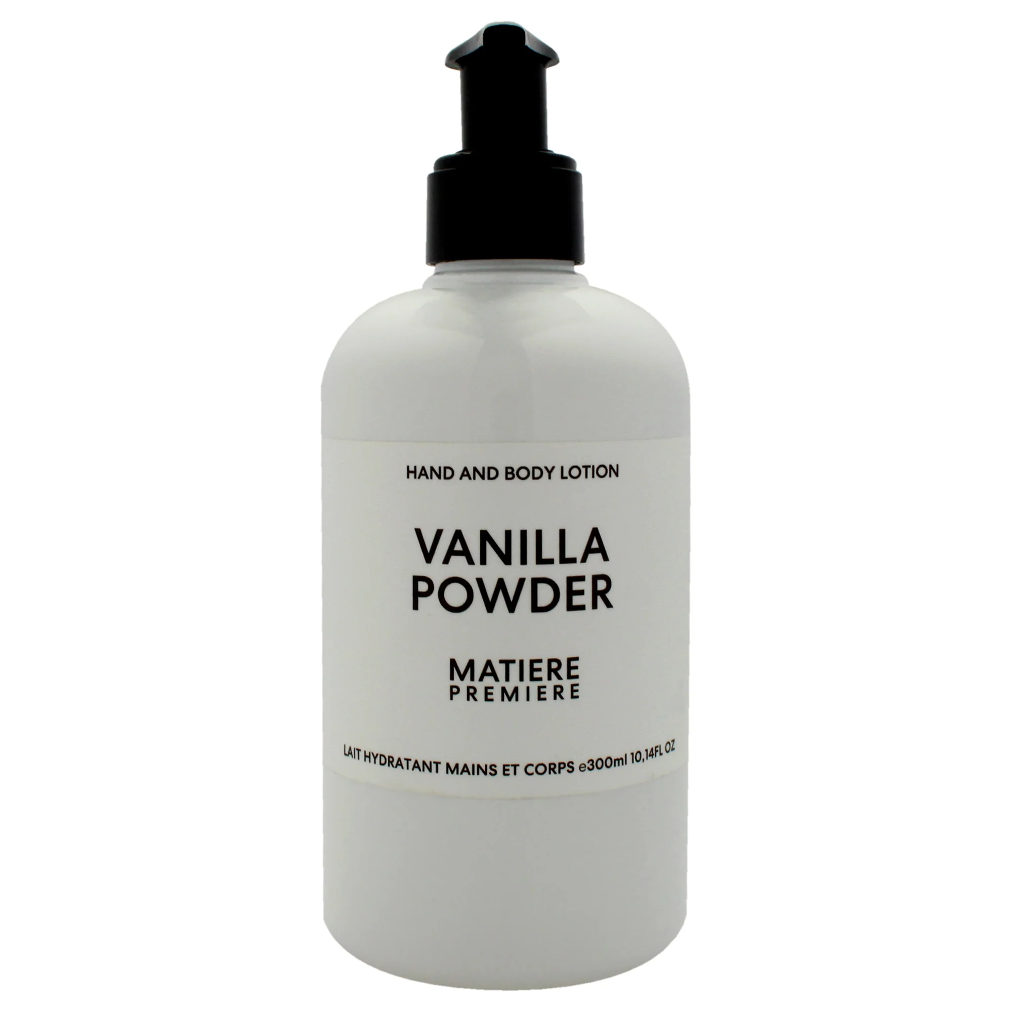 Hand and Body Lotion - Vanilla Powder by Matiere Premiere for Unisex - 10.14 oz Body Lotion - Olabens