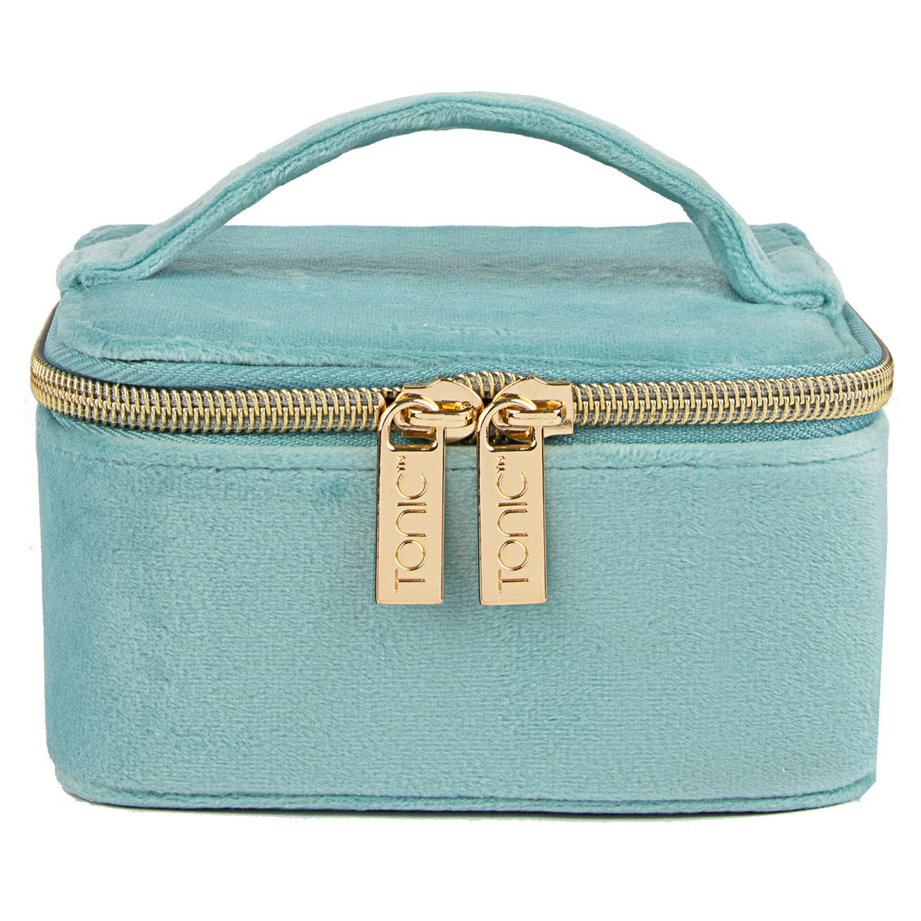 Tonic Luxe Velvet Jewellery Cube - Seafoam - Olabens