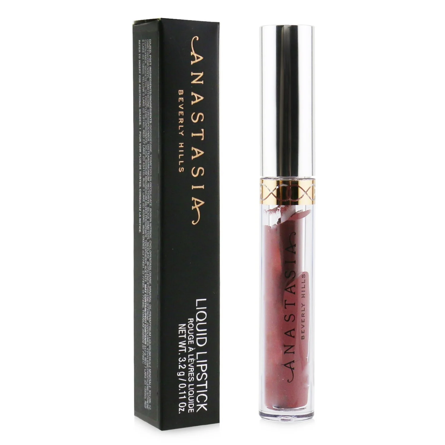 Anastasia Beverly Hills Liquid Lipstick - # Poet (Dusty Mauve)  3.2g/0.11oz - Olabens