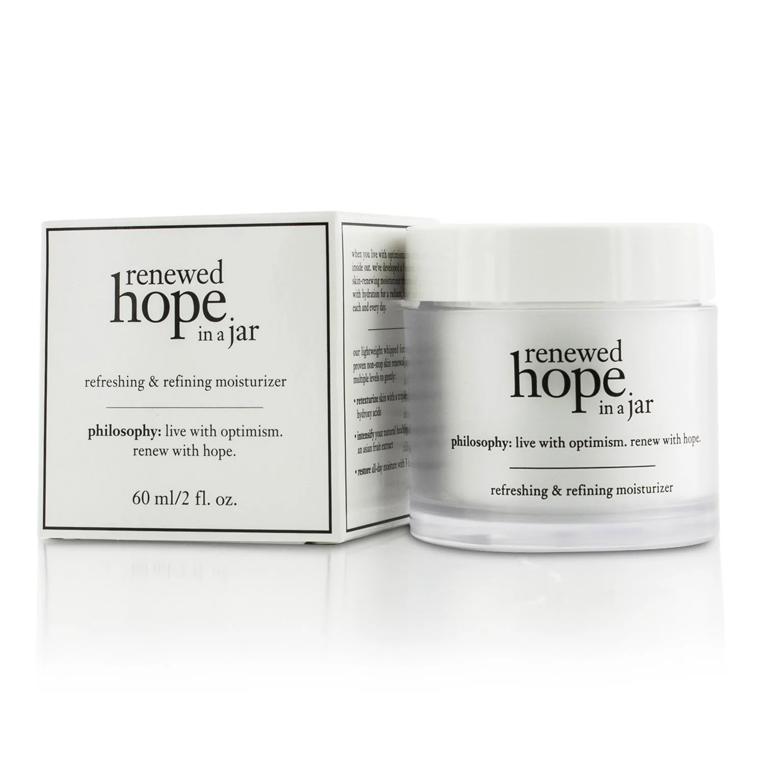 Philosophy Renewed Hope In A Jar Refreshing & Refining Moisturizer  60ml/2oz - Olabens