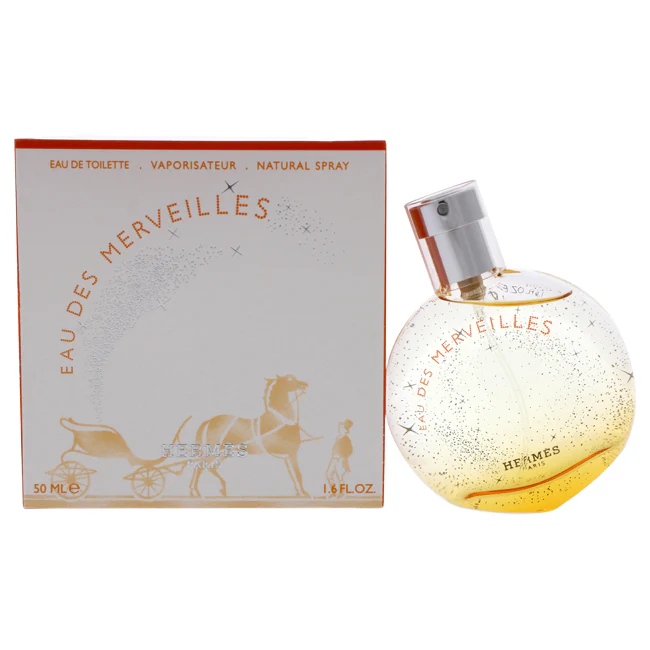 Eau Des Merveilles by Hermes for Women - 1.6 oz EDT Spray - Olabens