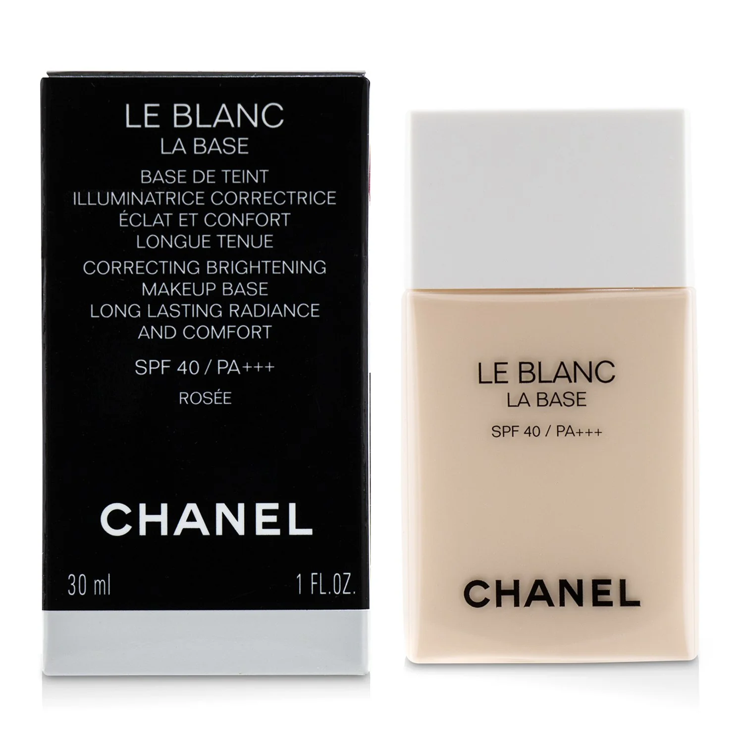 Chanel Le Blanc La Base Correcting  Brightening Makeup Base SPF 40 - # Rosee  30ml/1oz - Olabens