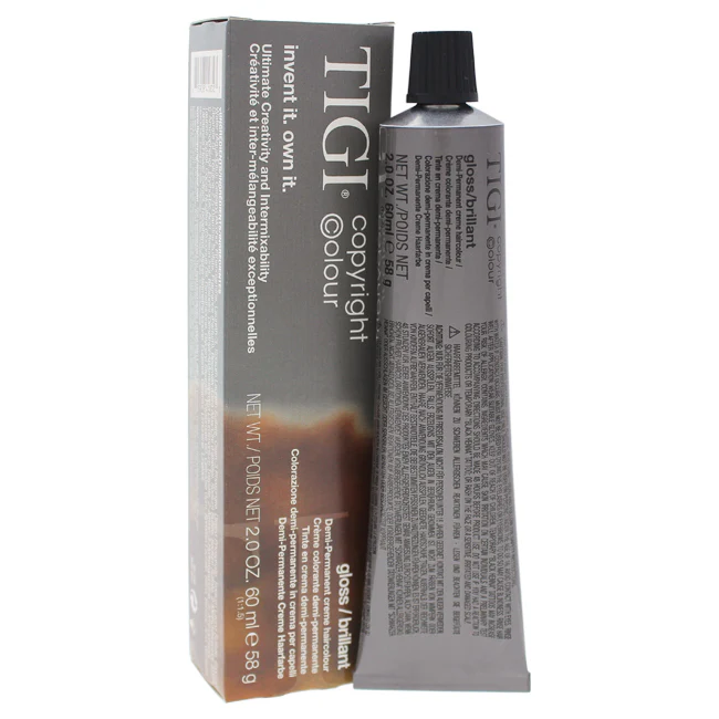 TIGI Colour Gloss Creme Hair Color - # 6/34 Dark Golden Copper Blonde by TIGI for Unisex - 2 oz Hair Color - Olabens