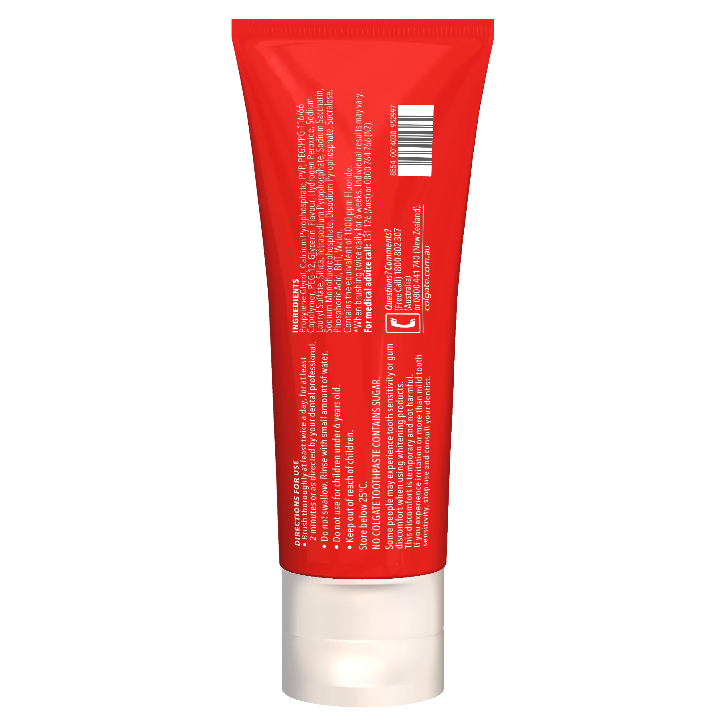 Colgate Toothpaste Optic White High Impact 85g - Olabens