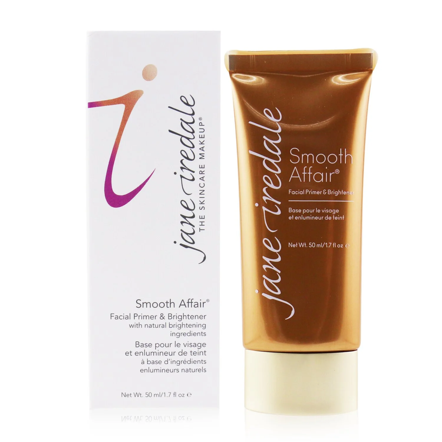 Jane Iredale Smooth Affair Facial Primer & Brightener (For Oily Skin)  50ml/1.7oz - Olabens