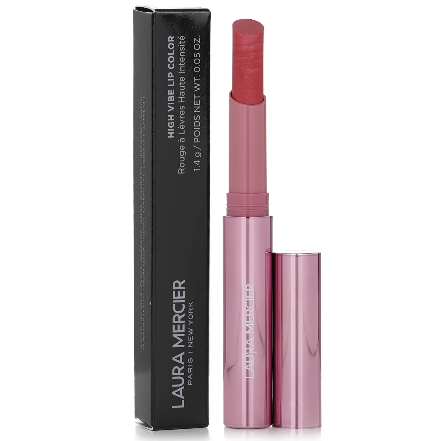 Laura Mercier High Vibe Lip Color - # 123 Blaze  1.4g/0.05oz - Olabens