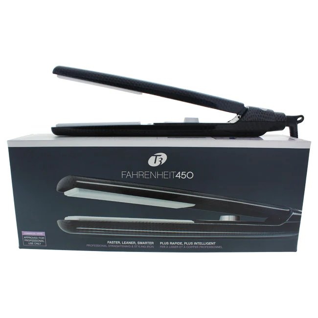 T3 Fahrenheit 450 - 53501 - Black by T3 for Unisex - 1 Inch Flat Iron - Olabens