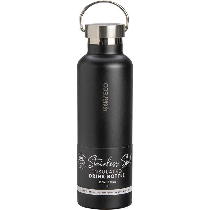 Ever Eco Insulated Stainless Steel Bottle Onyx 750ml - Olabens