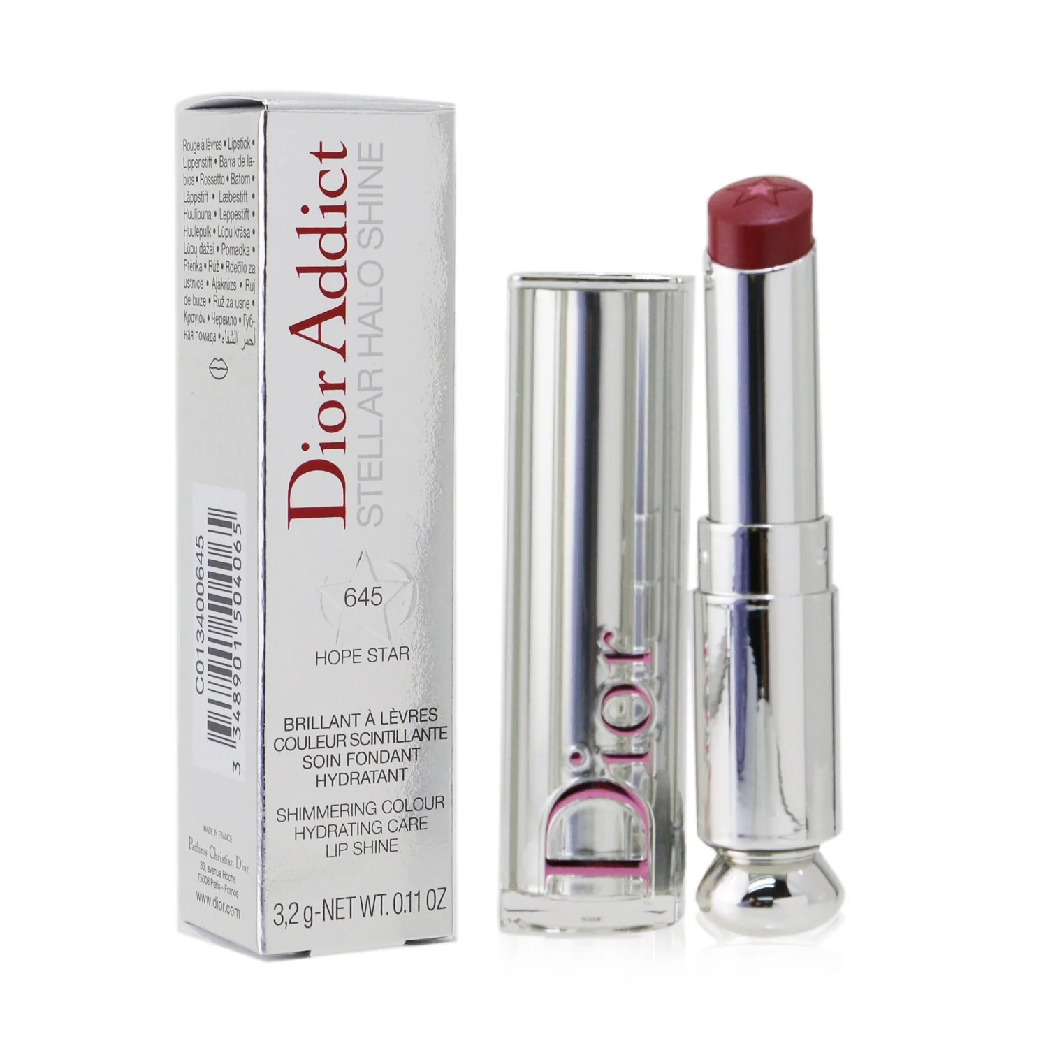 Christian Dior Dior Addict Stellar Halo Shine Lipstick - # 767 Miss Star  3.2g/0.11oz - Olabens