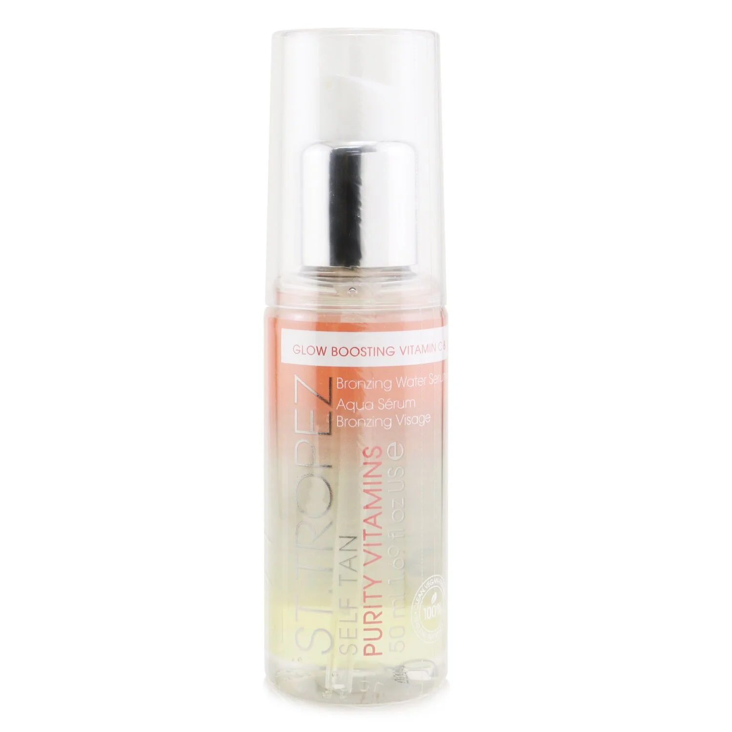 St. Tropez Self Tan Purity Vitamins Bronzing Water Serum - Glow Boosting Vitamin C & D  50ml/1.69oz - Olabens