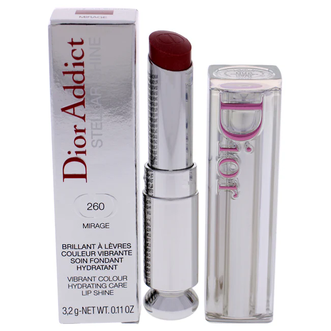 Christian Dior Dior Addict Stellar Shine Lipstick - 260 Mirage by Christian Dior for Women - 0.11 oz Lipstick - Olabens